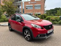 Used Peugeot 2008 GT-line 110 HP (80 kW) 2016 Red SUV