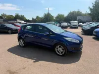 Used Ford Fiesta Zetec 2014 Blue Hatchback