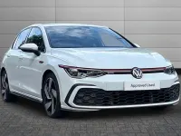 Used VW Golf VIII GTI 245 HP (180 kW) 2023 Pure white Hatchback