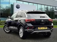 Used VW T-Roc Style 110 HP (80 kW) 2022 Deep black SUV