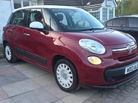 Used Fiat 500L Easy 85 HP (62 kW) 2013 Red MPV