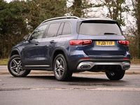 Used Mercedes GLB200 AMG line 150 HP (110 kW) 2021 Blue SUV