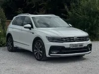Used VW Tiguan R-line 150 HP (110 kW) 2018 White SUV