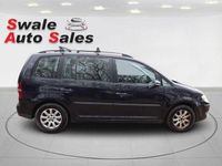 Used VW Touran S 105 HP (77 kW) 2009 Black MPV