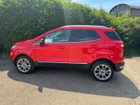 Used Ford Ecosport Titanium 125 HP (91 kW) 2018 Red SUV