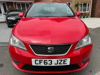 Usata Seat Ibiza 83 CV (61 kW) 2014 Rosso Utilitaria