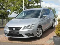 Used Seat Leon SE Technology 110 HP (80 kW) 2018 Silver Hatchback