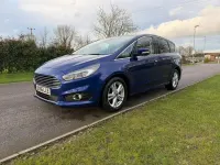Used Ford S-MAX Titanium 180 HP (132 kW) 2016 Blue MPV