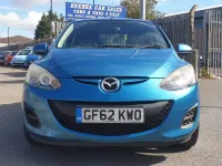 Used Mazda 2 84 HP (61 kW) 2012 Blue Hatchback