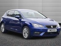 Used Seat Leon SE Dynamic 115 HP (84 kW) 2019 Blue Hatchback