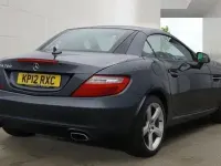 Begagnad Mercedes SLK200 184 HK (135 kW) 2012 Grå Cab