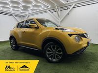 Used Nissan Juke Tekna 2014 Yellow SUV