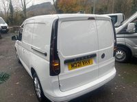 Used VW Caddy Pro 102 HP (75 kW) 2021 White MPV