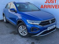 Used VW T-Roc Life 150 HP (110 kW) 2022 Blue SUV