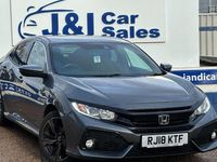 Begagnad Honda Civic SR 129 HK (94 kW) 2018 Grå Halvkombi