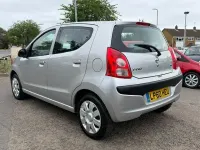 Used Nissan Pixo N-TEC 68 HP (50 kW) 2010 Silver Hatchback