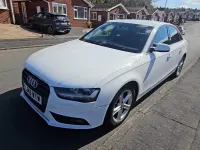 Used Audi A4 2013 White Sedan