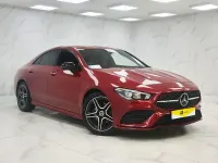 Used Mercedes CLA180 AMG line 136 HP (100 kW) 2022 Red Sedan