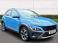 Used Hyundai Kona Premium 120 HP (88 kW) 2021 Blue SUV