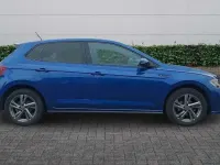 Used VW Polo R-line 95 HP (69 kW) 2022 Blue Hatchback