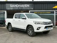 Used Toyota HiLux 150 HP (110 kW) 2018 White Pickup