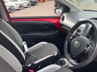 Used Toyota Aygo X-play 69 HP (50 kW) 2015 Red Hatchback