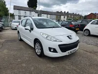 Used Peugeot 207 Access 2012 White Estate