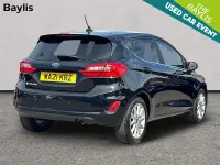 Używany Ford Fiesta Titanium 95 KM (69 kW) 2021 Czarny Hatchback