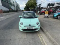 Used Fiat 500 Lounge 69 HP (50 kW) 2017 Green Hatchback
