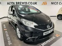 Used Nissan Note N-TEC 2015 Black Hatchback