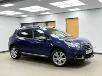 Used Peugeot 2008 S 92 HP (67 kW) 2015 Blue SUV