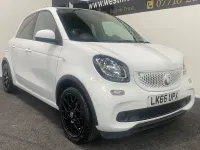 Used Smart ForFour 71 HP (52 kW) 2016 White Hatchback