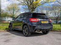 Used Mercedes GLA220 AMG line 177 HP (130 kW) 2016 Black SUV