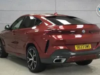 Used BMW X6 M Sport 282 HP (207 kW) 2023 Red SUV