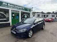 Second-hand VW Golf VII S 85 CP (62 kW) 2019 Albastru Hatchback