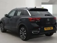 Used VW T-Roc R-line 150 HP (110 kW) 2021 Black SUV