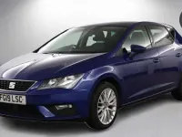 Used Seat Leon SE Dynamic 115 HP (84 kW) 2019 Blue Hatchback