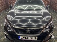Used Peugeot 3008 GT-line 131 HP (96 kW) 2019 Black SUV