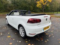 Used VW Golf Cabriolet SE 105 HP (77 kW) 2012 White Cabriolet