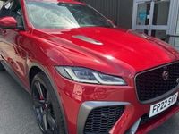 Used Jaguar F-Pace SVR 551 HP (405 kW) 2022 Red SUV