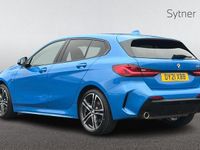 Used BMW 118 M Sport 134 HP (98 kW) 2021 Blue Hatchback