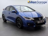 Used Honda Civic Sport 120 HP (88 kW) 2016 Blue Hatchback