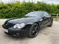 Used Mercedes SL500 306 HP (225 kW) 2005 Black Cabriolet
