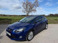 Used Ford Focus Zetec 2014 Blue Hatchback