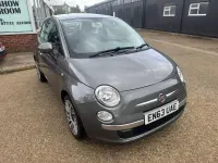 Used Fiat 500 Lounge 69 HP (50 kW) 2013 Grey Hatchback