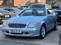 Used Mercedes SLK320 2002 Blue Cabriolet