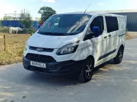 Used Ford Transit Custom 100 HP (73 kW) 2015 White Van