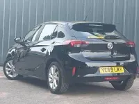 Used Vauxhall Corsa 75 HP (55 kW) 2020 Black Hatchback