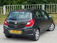 Used Vauxhall Corsa 2012 Black Hatchback