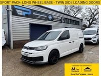 Used VW Caddy Maxi 102 HP (75 kW) 2021 White MPV